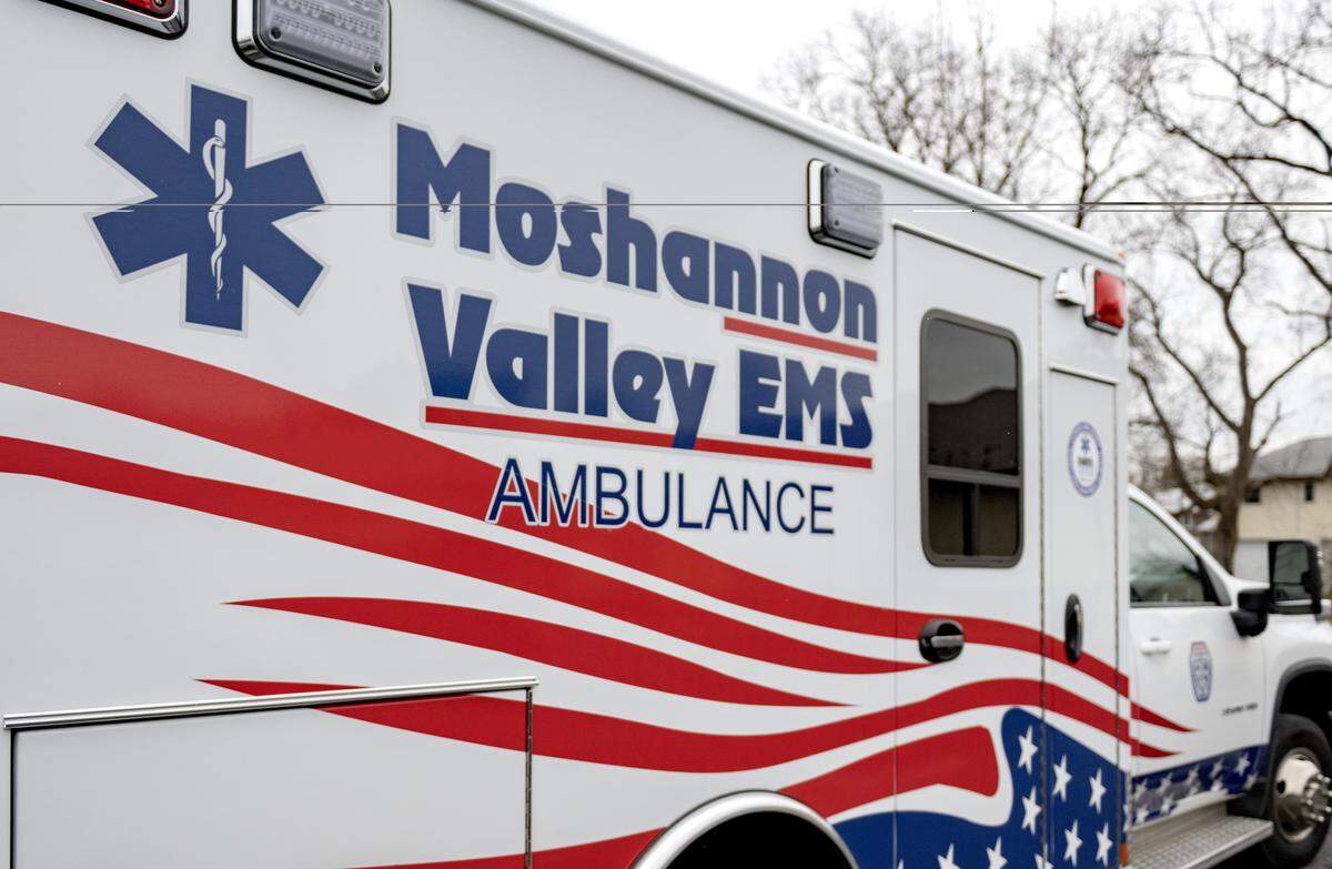 A Moshannon Valley EMS vehicle. U.S. Rep Glenn “GT” Thompson announced the Moshannon Valley Emergency Medical Services will receive over $2 million in federal funding to help built a new headquarters and training center. 