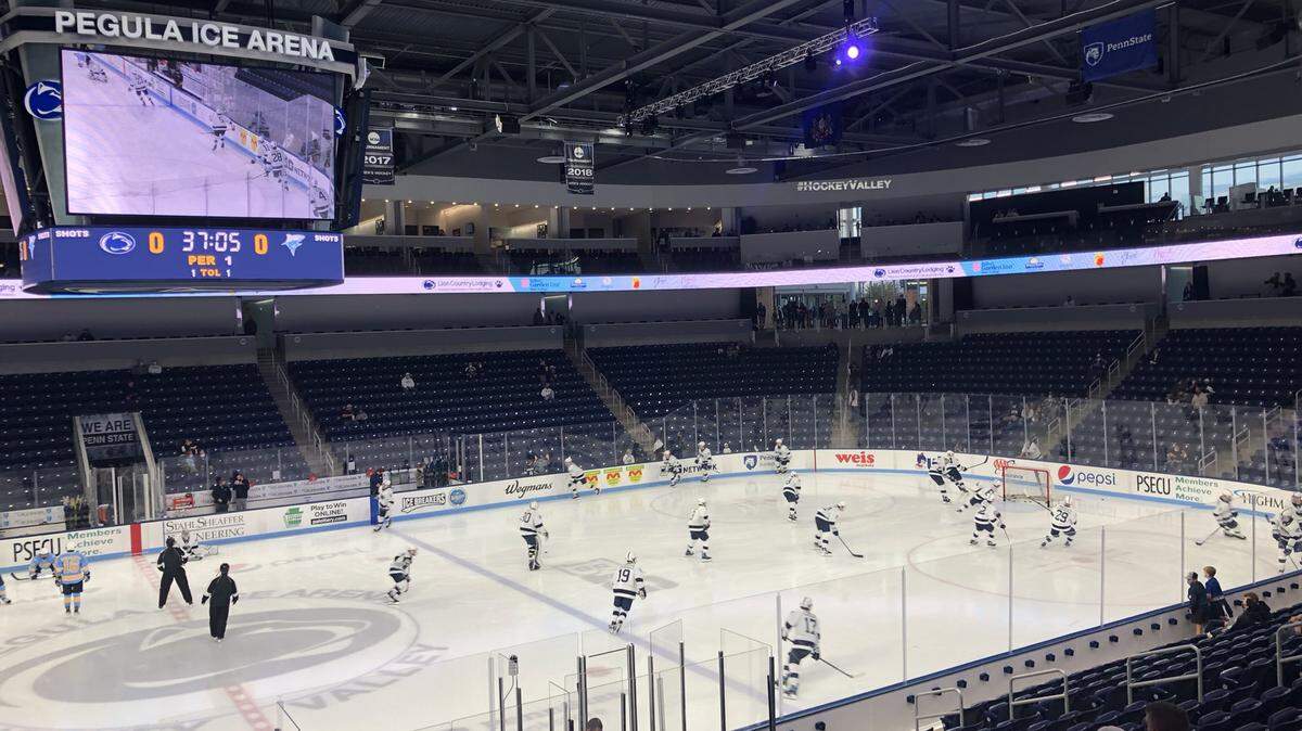 Penn State men’s hockey beat Long Island University, 5-2, at Pegula Ice Arena on Monday, Oct. 5, 2021, to complete the season-opening series sweep.