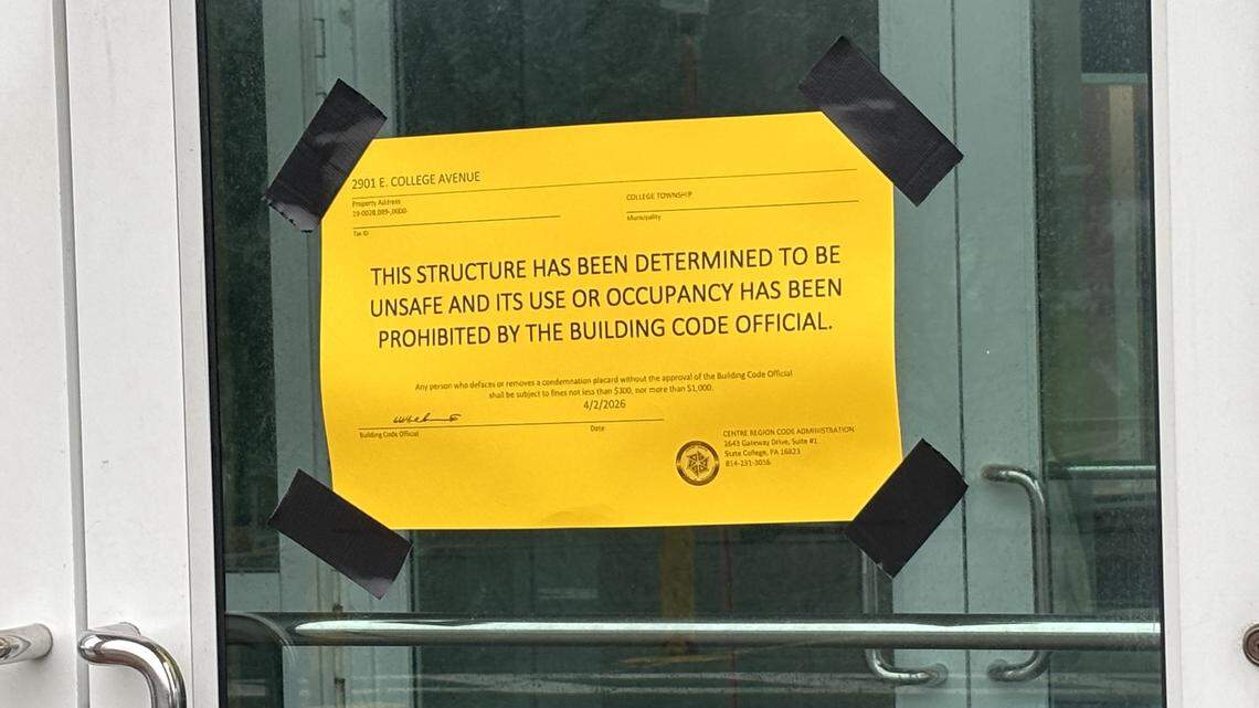 When will Nittany Mall reopen after underground water leak? Here’s what we know