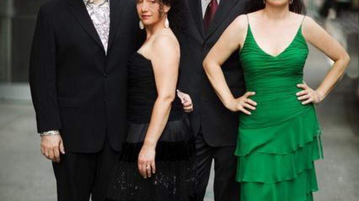 New York Voices will perform with the Count Basie Orchestra at next week’s Center for the Performing Arts concert.
