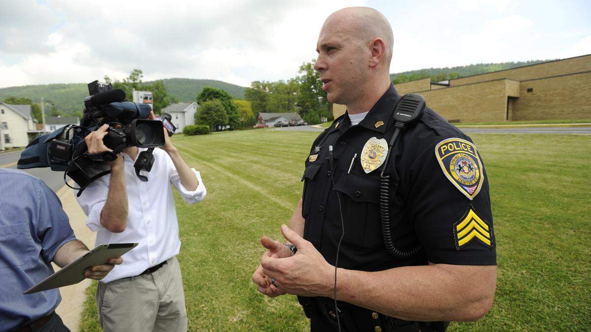 Spring Township police Chief Mike Danneker on May 20, 2013. Danneker was appointed to be the township’s manager, effective February 2020.