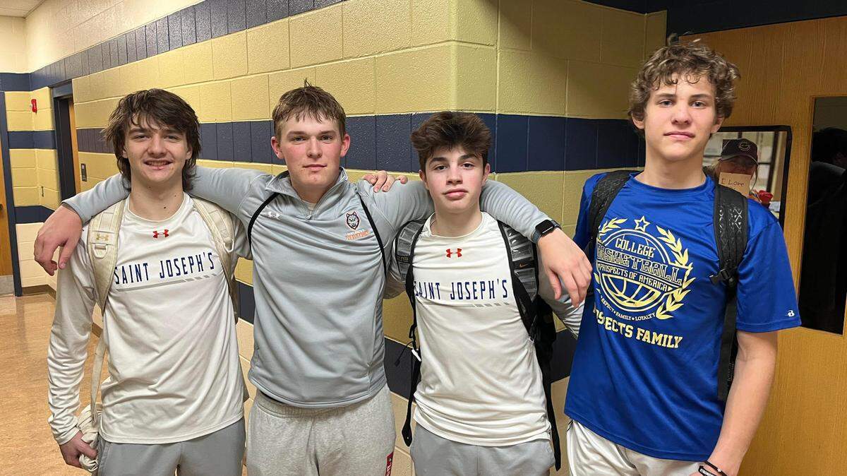 Saint Joseph's Catholic's four double-digit scorers