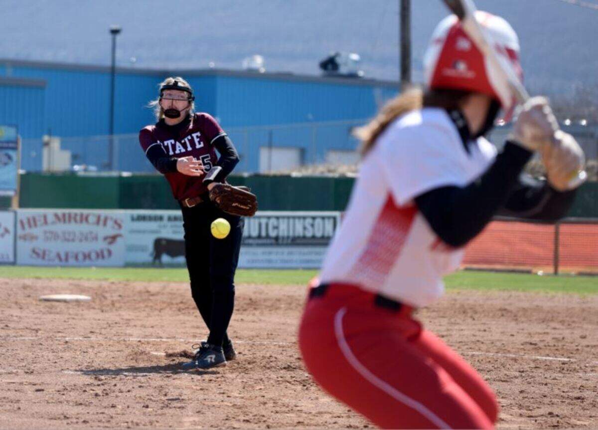 State College softball pitcher Zia Bodnar was voted the Centre Daily Times’ Athlete of the Week for April 18-24. Bodnar helped the team to a 4-1 record and racked up 38 strikeouts that week.