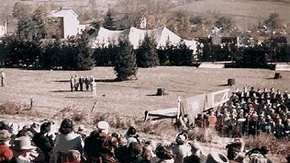 The Aaronsburg Story was held on Oct. 23, 1949.