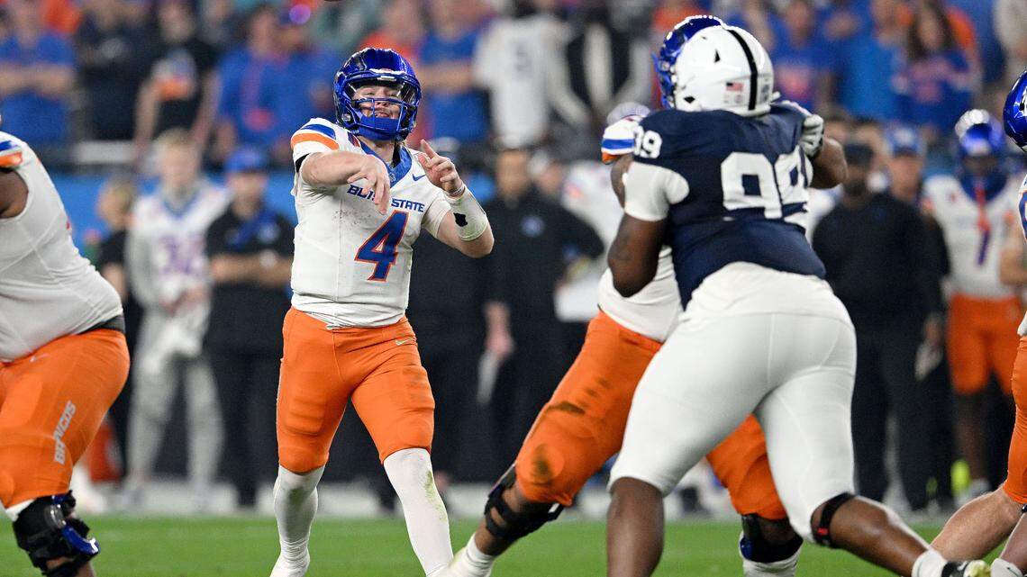 Mistakes pile up, Jeanty bottled up: Boise State’s banner year ends with Fiesta Bowl loss