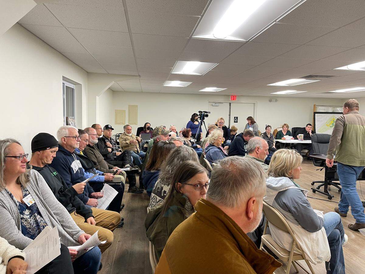 Dozens of Halfmoon residents attended Thursday’s Halfmoon township Board of Supervisors meeting.
