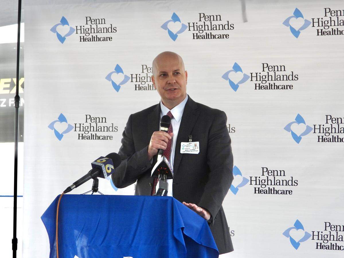 Mark Norman, chief operating officer at Penn Highlands Healthcare, said the Penn Highlands State College hospital and medical office will provide the region with “convenient and innovative care delivered by skilled and compassionate penthouse medical professionals.”