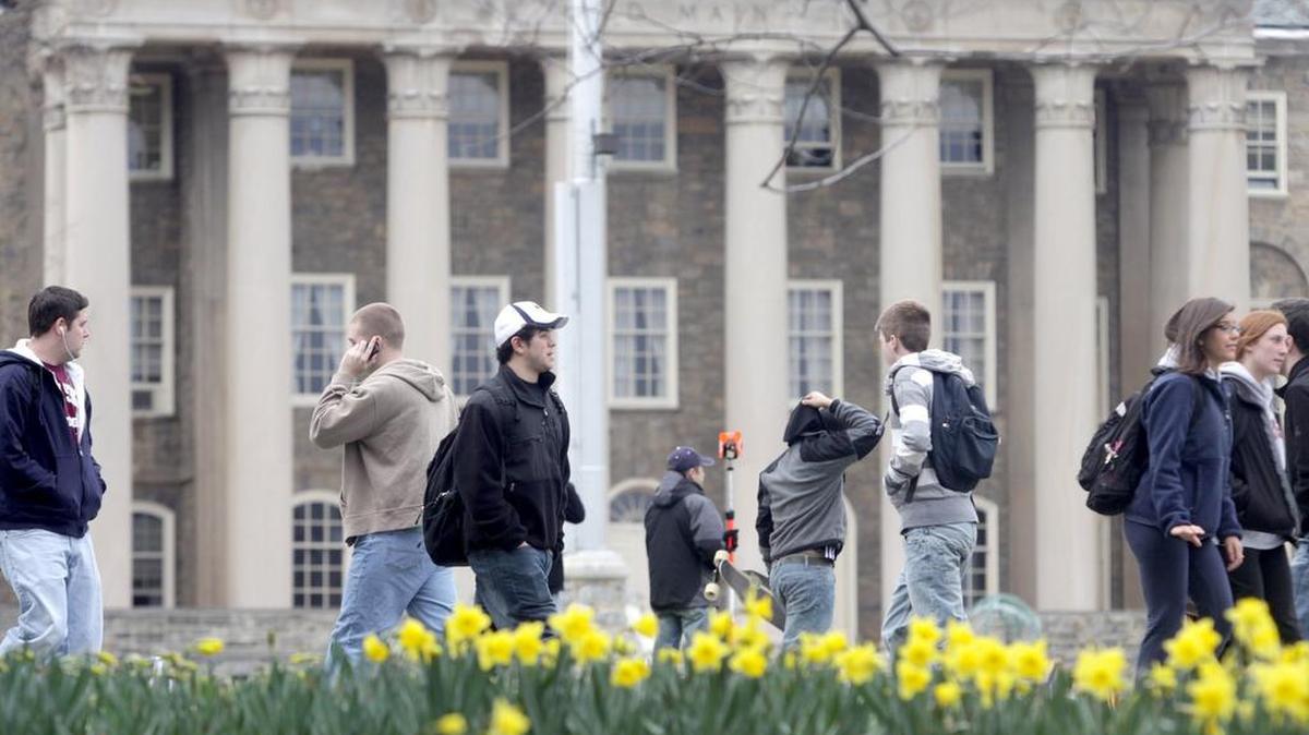 Fifty years so, enrollment at Penn State was at an all-time high, 8,100 freshmen enrolled.
