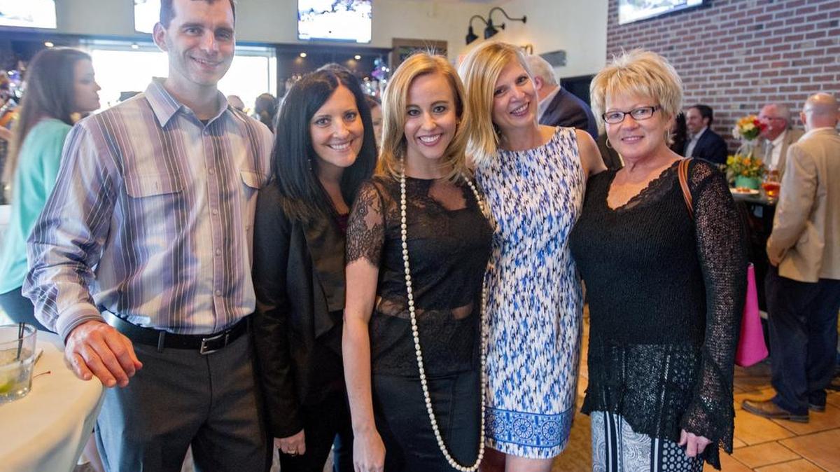 From left: Kurt Kyle, Chesna Kyle, Jennifer Swistock, Sandie Stauffer and Sandy Poole