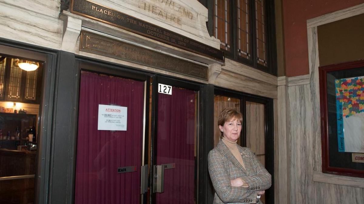 Christine Wilson is on the board for the Rowland Theatre, which her husband’s great-great grandfather founded in 1917.