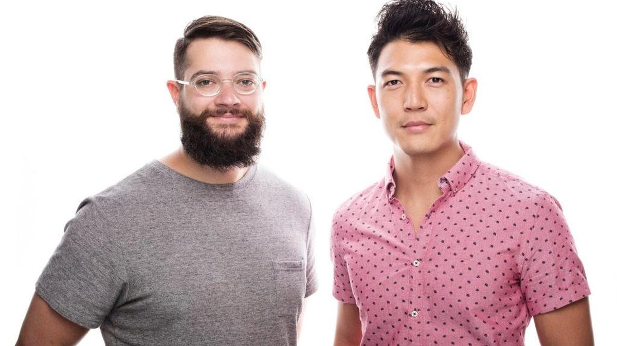 John-Thomas Marino, left, and Daehee Park are the co-founders of Tuft & Needle, a direct-to-consumer mattress startup based in Phoenix.