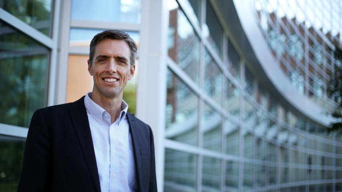 Penn State Director of Sustainability Erik Foley describes his role as “bilingual,” consulting with international companies while still teaching on responsible business practices.