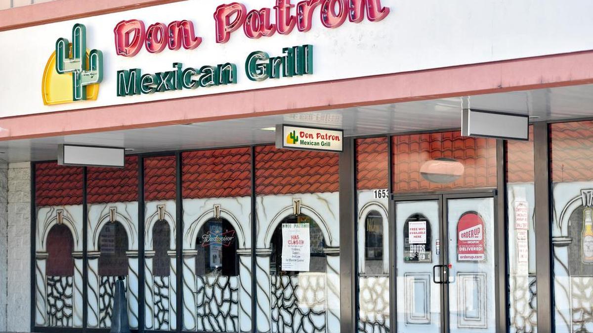 Don Patron Mexican Grill, located at 1653 N. Atherton St., has closed.