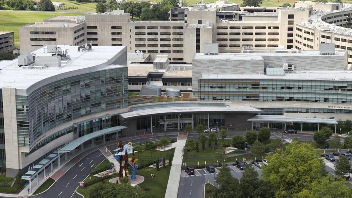 The development of the Penn State Milton S. Hershey Medical Center and Health System was aided by a construction grant Penn State received 50 years ago.