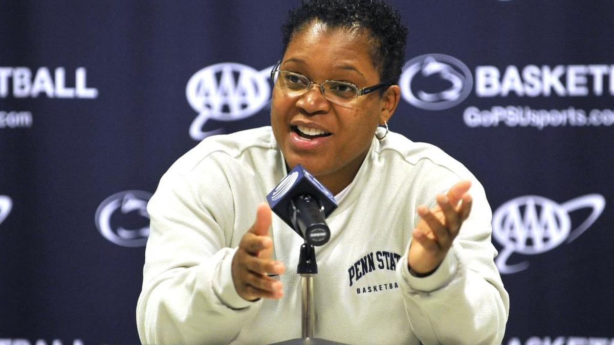 Coquese Washington has been the coach of the Penn State Lady Lions for 10 years.