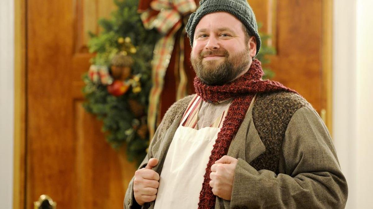 Ben Whitesell poses for a photo dressed as his character, the “Pie Maker,” from “Tiny Tim’s Christmas Carol.” The State College Community Theatre will perform the show during the Bellefonte Victorian Christmas.