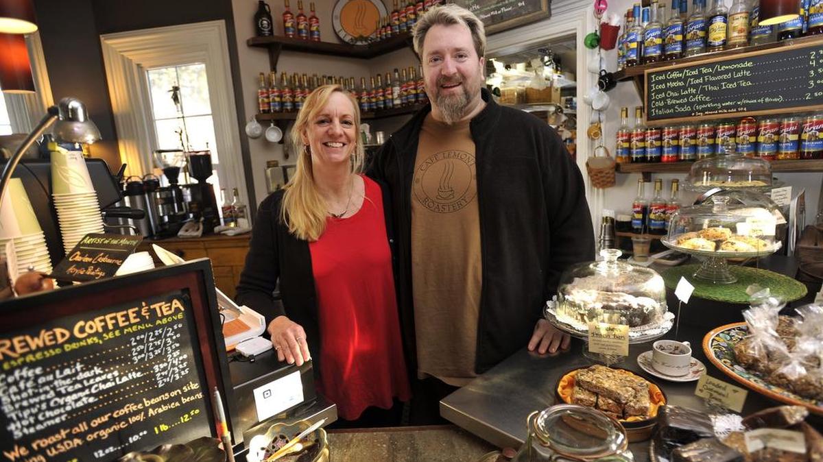 Jodi McWhirter and Michael Beck opened Cafe Lemont in 2010. They got the idea while waiting at a red light at the intersection of Pike Street and Boalsburg Road, the future location of Cafe Lemont.