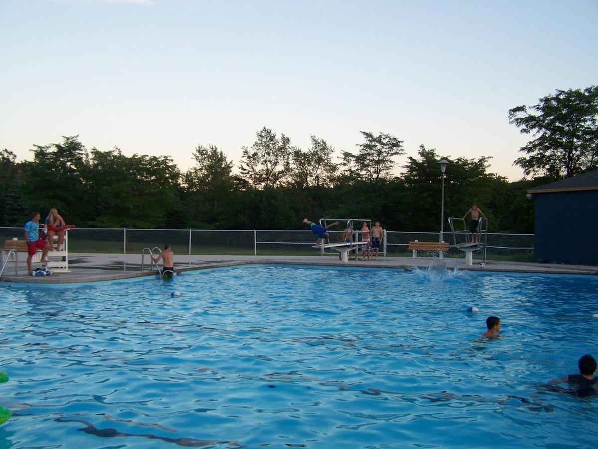 The Mountain Top Area Pool in Snow Shoe.