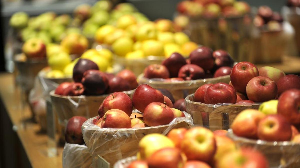 Way Fruit Farm sells about 25 types of apples. The Port Matilda farm started in 1826 and is now in its sixth generation of Way family management.