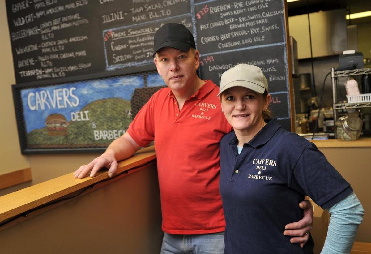 Chip and Barb Powers are the owners of Carvers Deli & Barbecue. The business plans to close March 25.