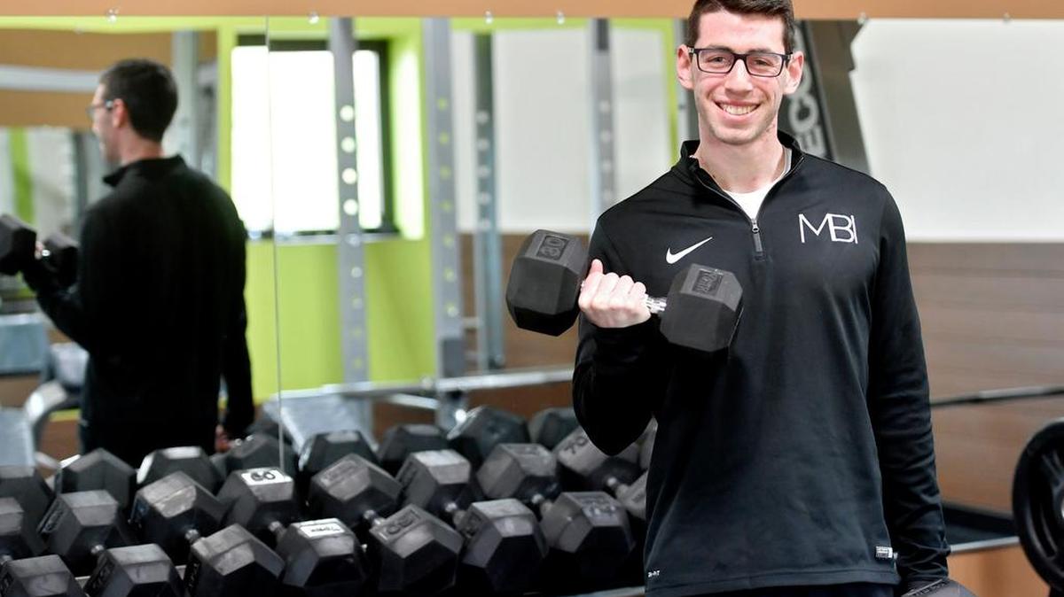 Adam Goldberg founded his personal training service, MBI Fitness, in August.