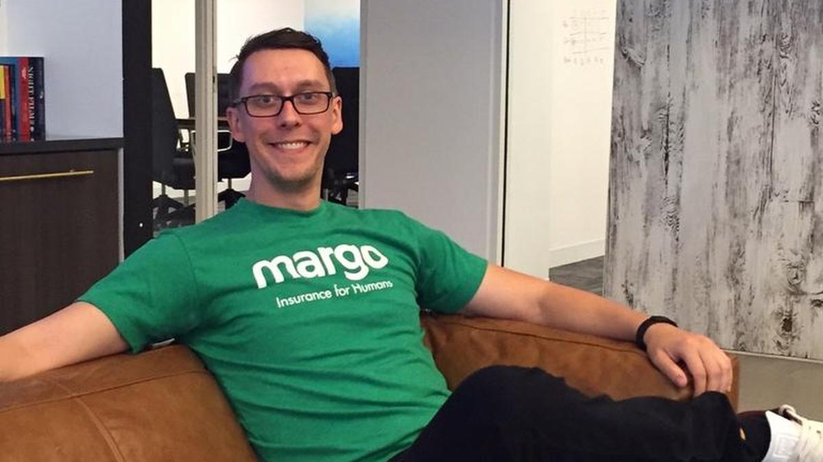 Clint Houck, a 2008 Penn State graduate, helped found Margo, which helps insurance seekers navigate the coverage process.