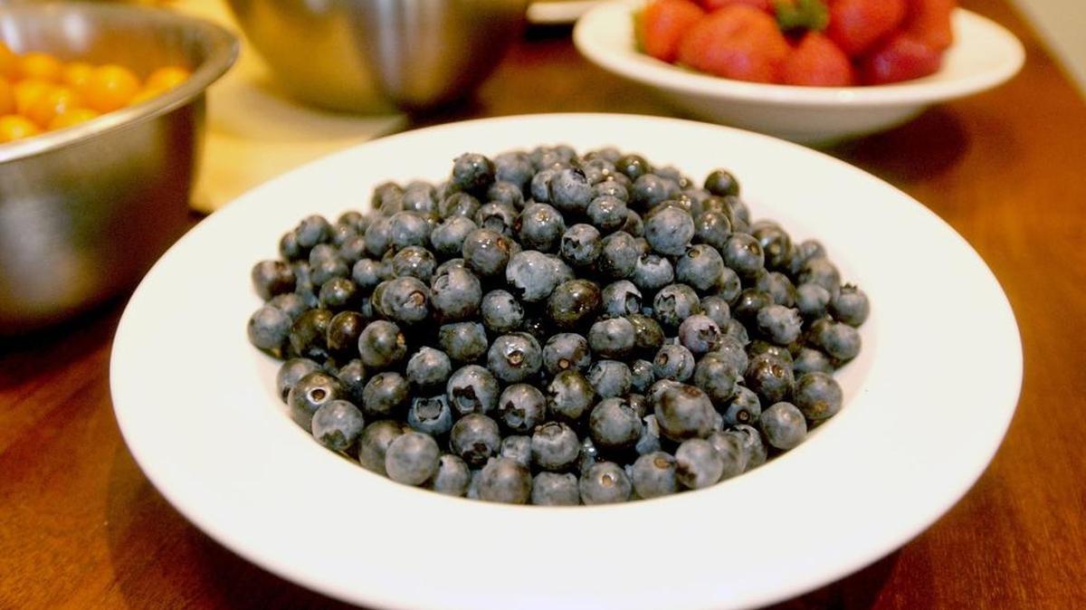 Blueberries are considered a “superfood,” loaded with antioxidants, phytoflavinoids, potassium and vitamin C.