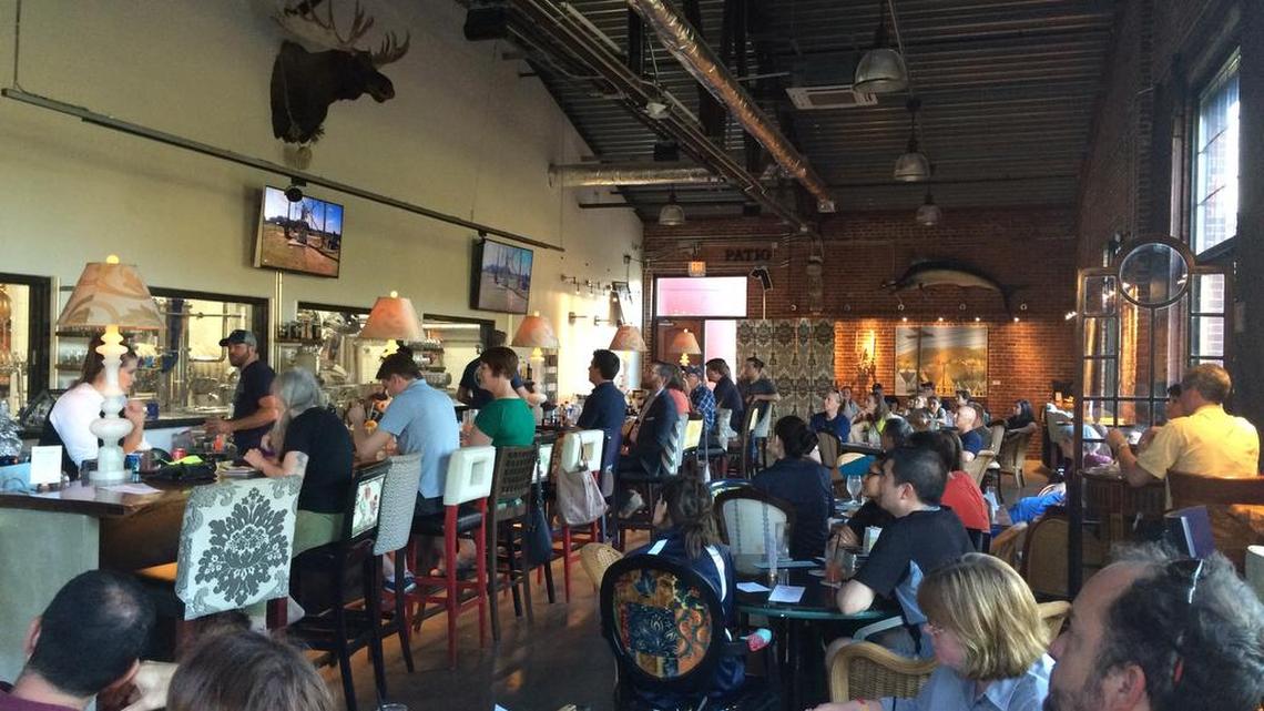 At the Big Spring Spirits Science Pub, an interesting topic is chosen each month, and a presenter leads an informal discussion with the audience.