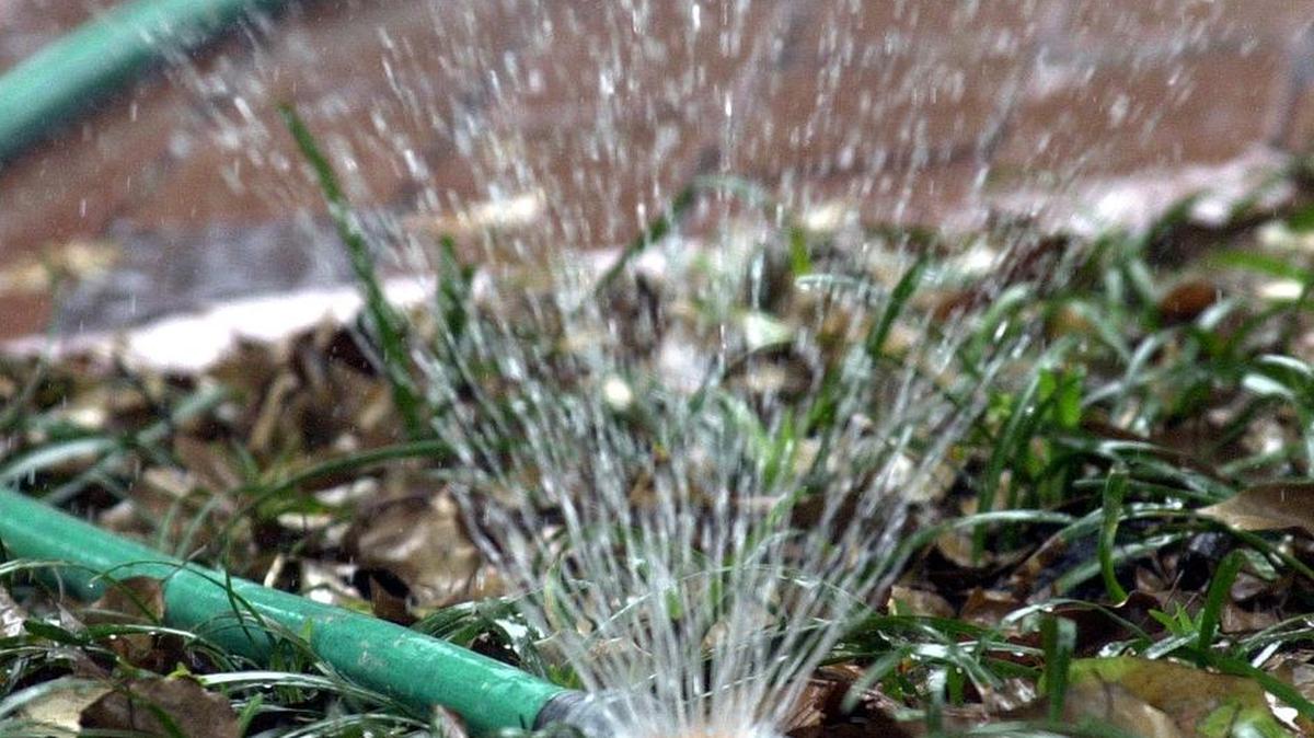 There are a variety of ways to keep the garden watered during dry weather.
