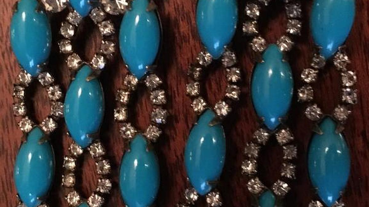 Pictured is Kenneth Jay Lane original designer costume jewelry worth $500. Jewelry is one of the top overlooked valuable items.