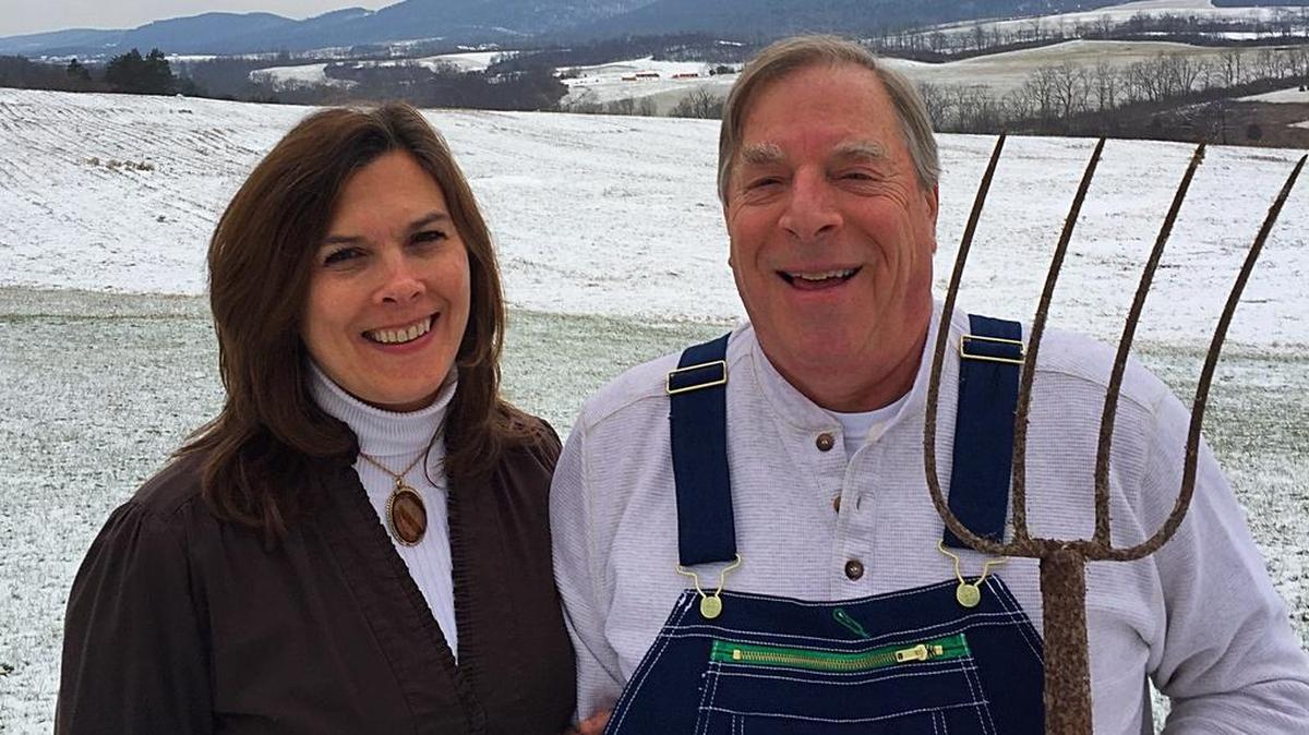 Monica and Duke Gastiger recently purchase Windswept Farm, the future home of RE Farm Cafe.