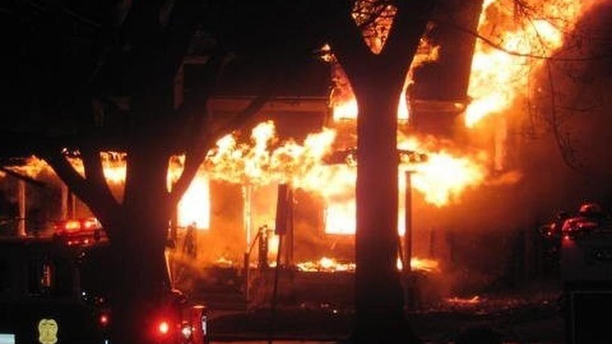 A year after an April 2, 2006, fire destroyed a building at 700 W. College Ave, in State College, two men received Carnegie Medals for heroism after running into the blaze to wake up college students sleeping inside.