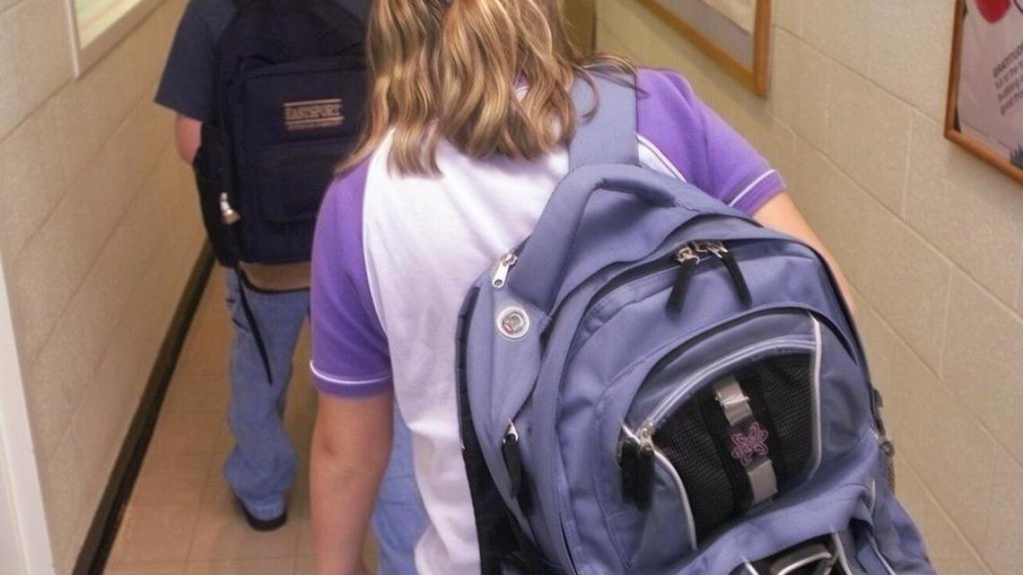 If misfit, overloaded or worn incorrectly, backpacks may cause undue stress on a child’s back and shoulders.
