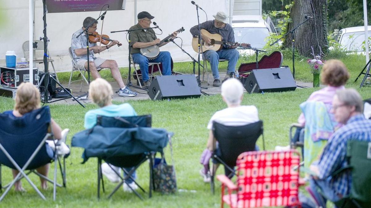 The Friday concert series held each Friday over the summer is one of many community-building activities and events sponsired by the Lemont Village Association.
