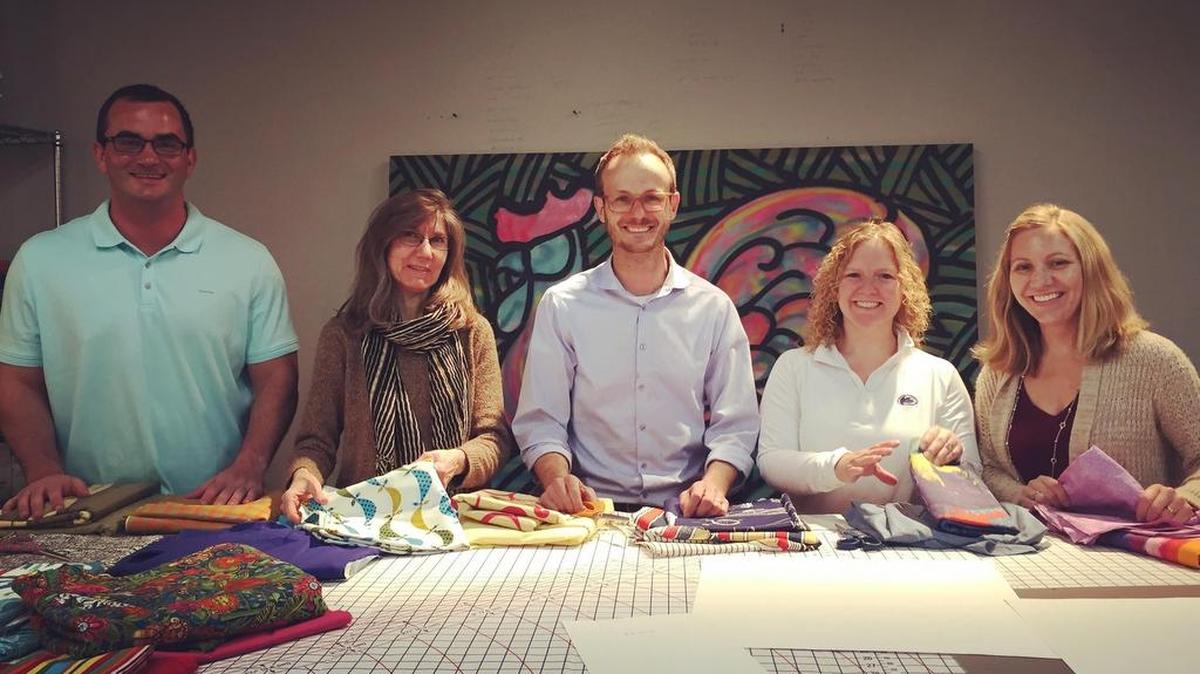 The Leadership Centre County “No Vowel Peas Prize” was responsible for collecting donations and assembling bags for the “Be Bag Project,” which is committed to positively affecting children in transitional housing in the community.