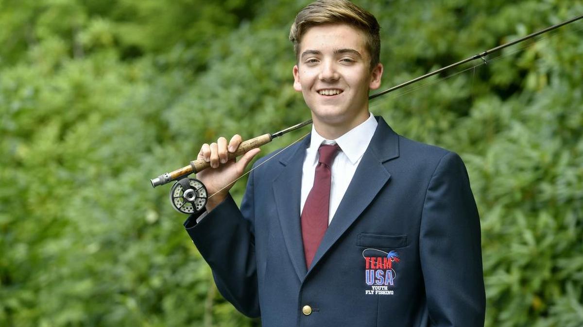 Port Matilda teen Holden Price is a member of the United States Youth Fly Fishing Team.