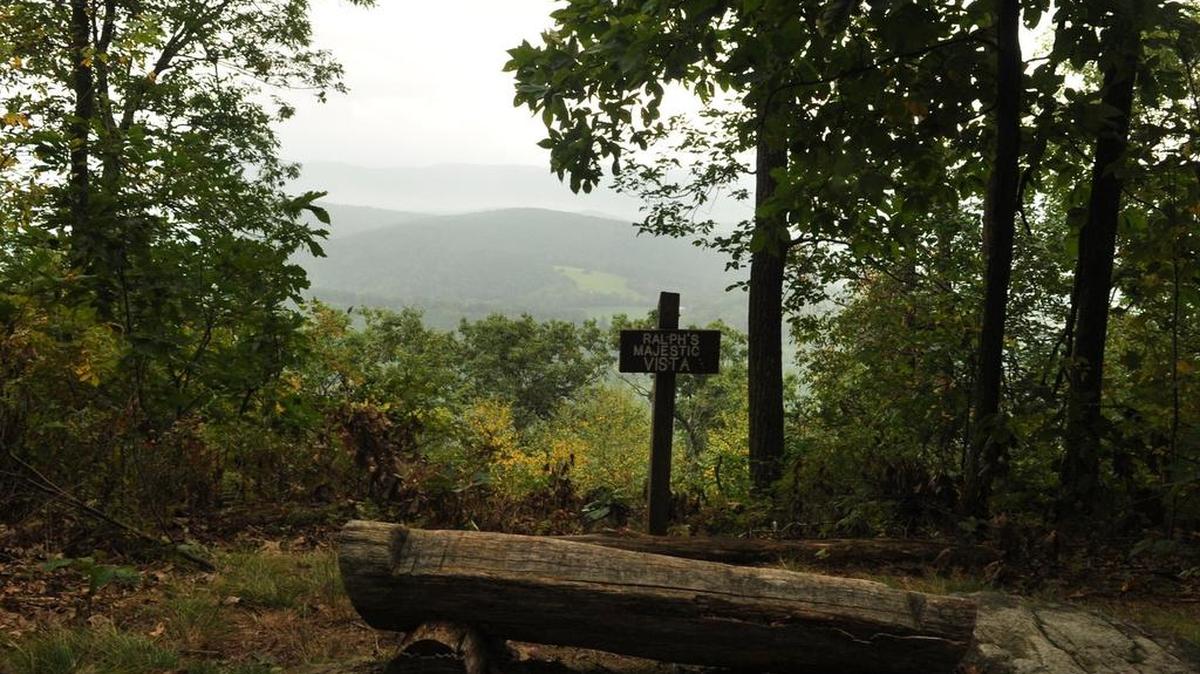 The Allegheny Front Trail encircles Black Moshannon State Park.