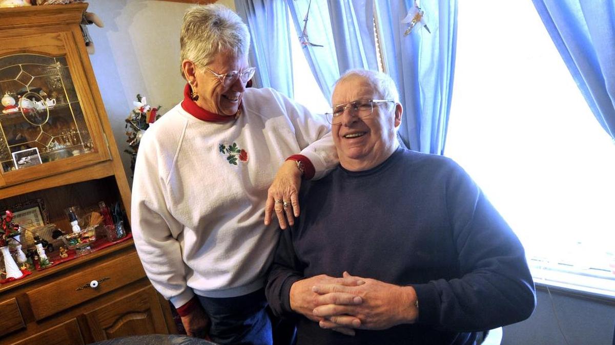 Sharon and Donald Behrer of Julian were married in 2014 after meeting on a blind date and immediately falling in love February 10, 2016.