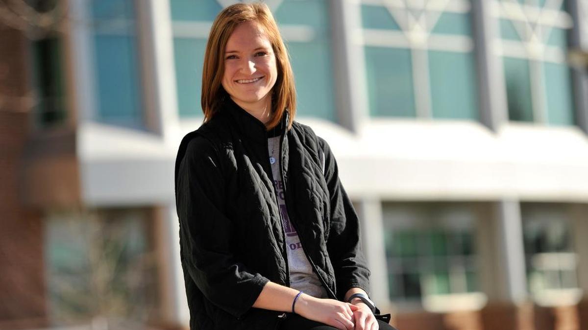 Penn State student Jenna Loffredo is the executive event director of Relay for Life Penn State.