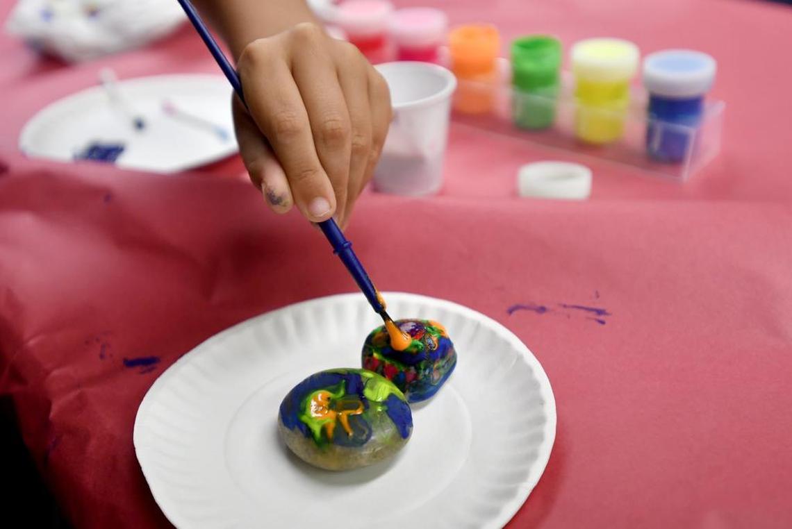 A rock painting workshop will be held July 12 at Holt Memorial Library in Philipsburg.