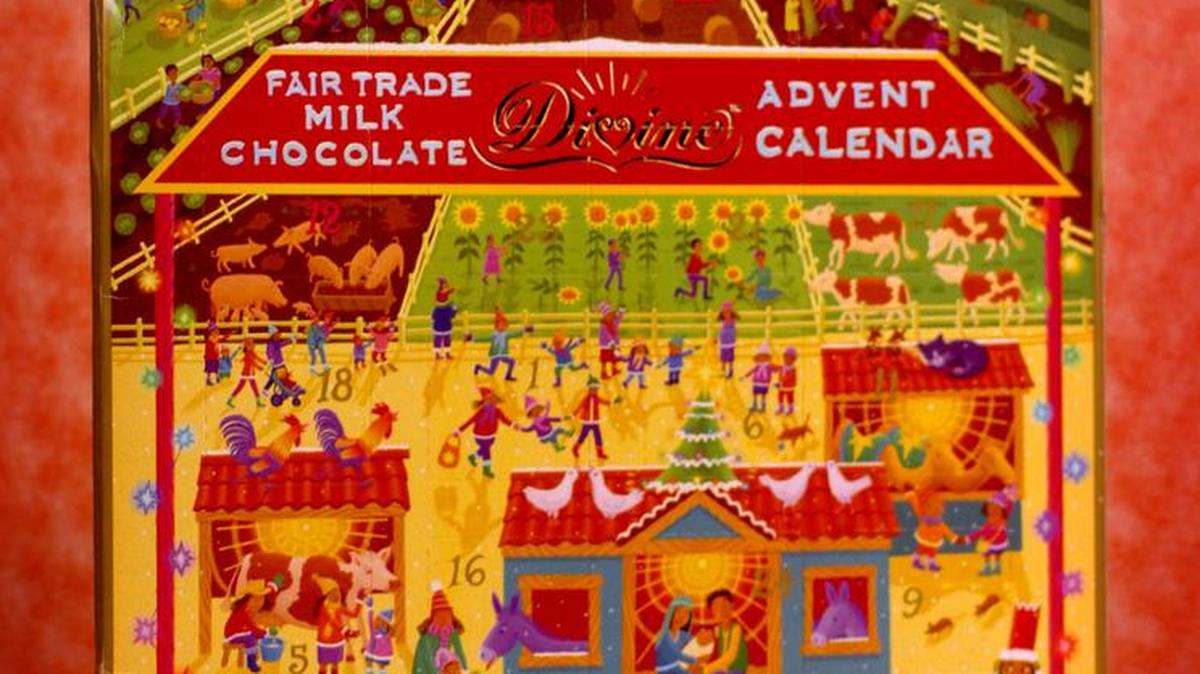 Today, advent calendars include small toys, money or candy.