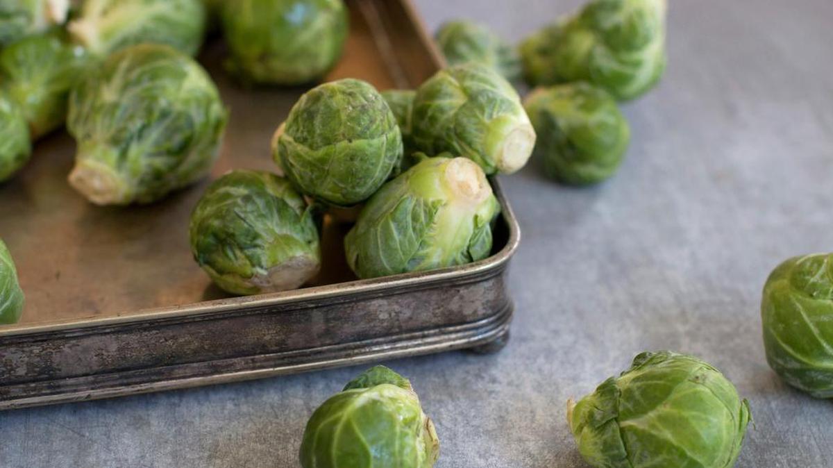Brussels sprouts are low in calories and high in vitamins.