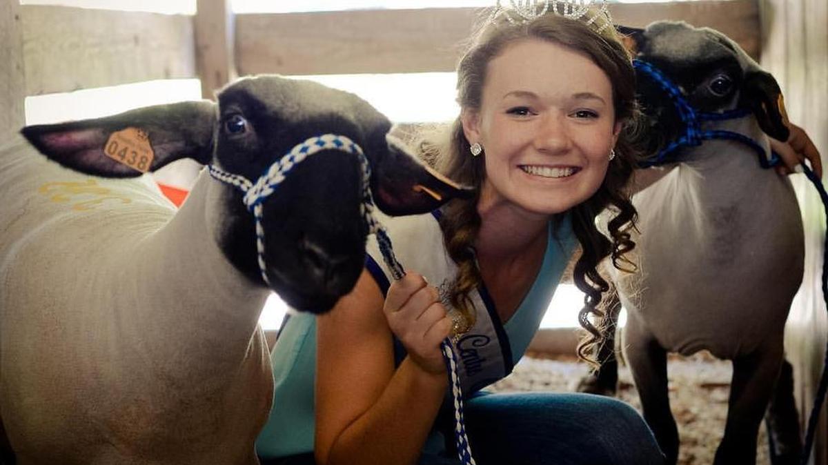 Grange Fair Queen Emma Spackman has spent the past year attending festivals, parades and speaking events.
