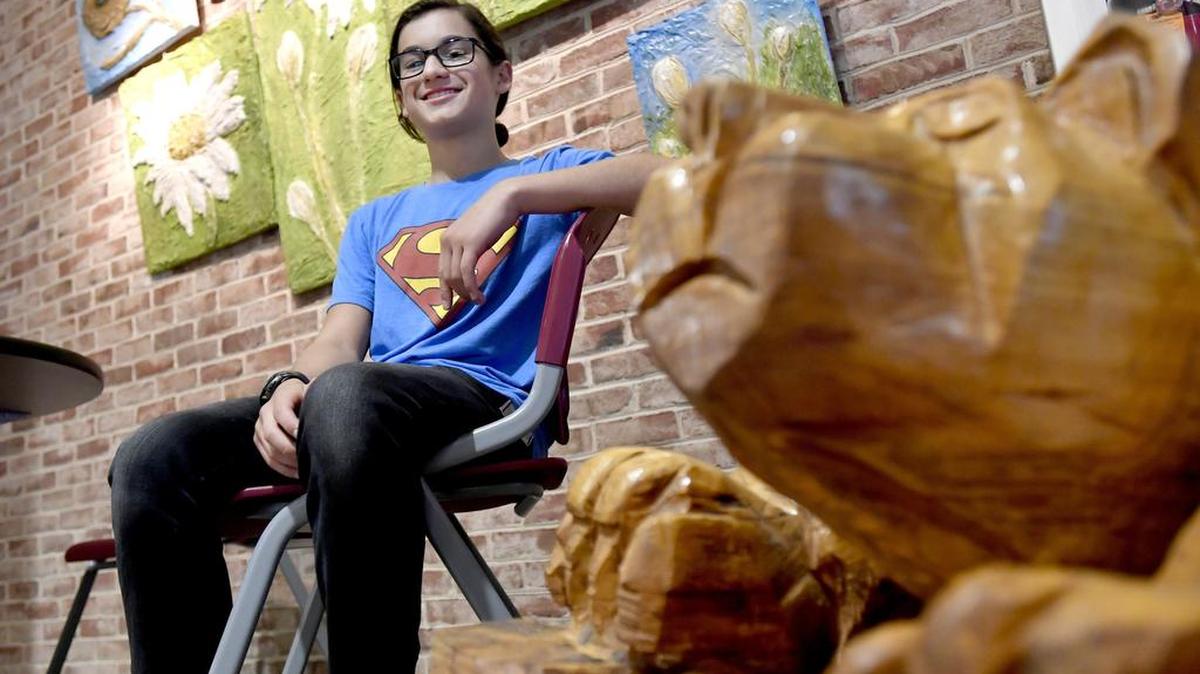 Nico Cardenas-Miller is a student at Park Forest Middle School who made a horror film called “The Guest,” which was accepted into the All-American High School Film Festival in New York.
