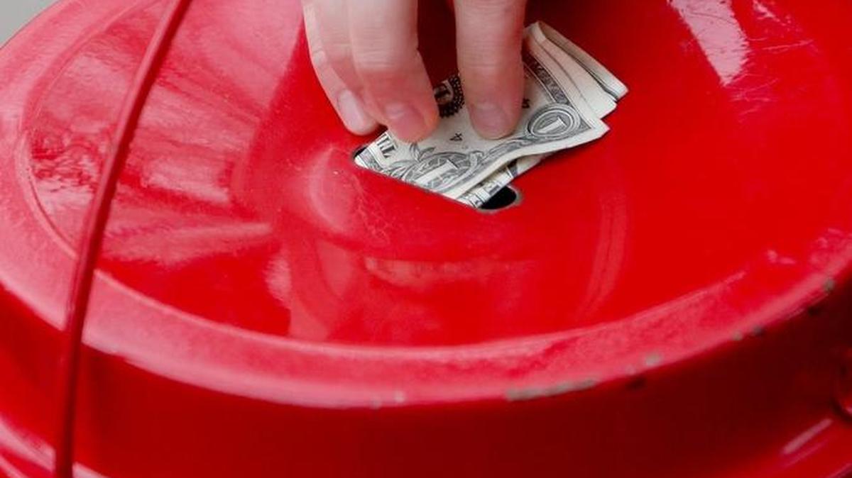 The red kettle campaign is the Salvation Army’s largest fundraiser of the year.