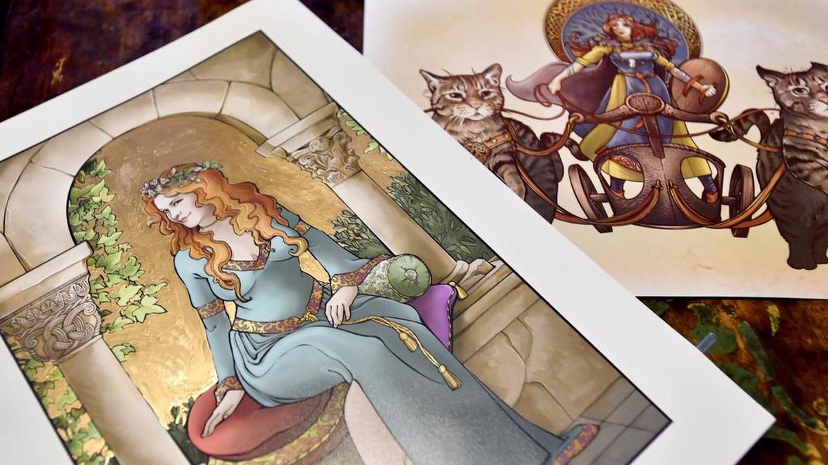 Illustrator Dani Kaulakis will be one of the guest artists in attendance at Nittany Con.
