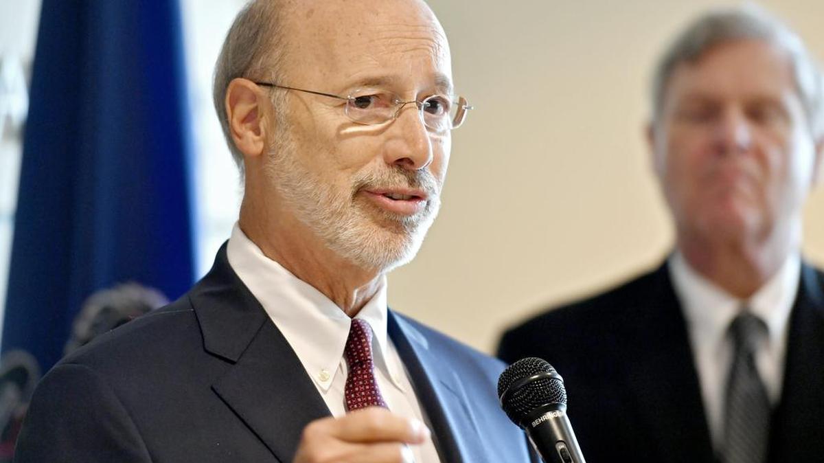 Gov. Tom Wolf announced Tuesday that Penn State Health and Geisinger each received $1 million to combat opioid addiction.