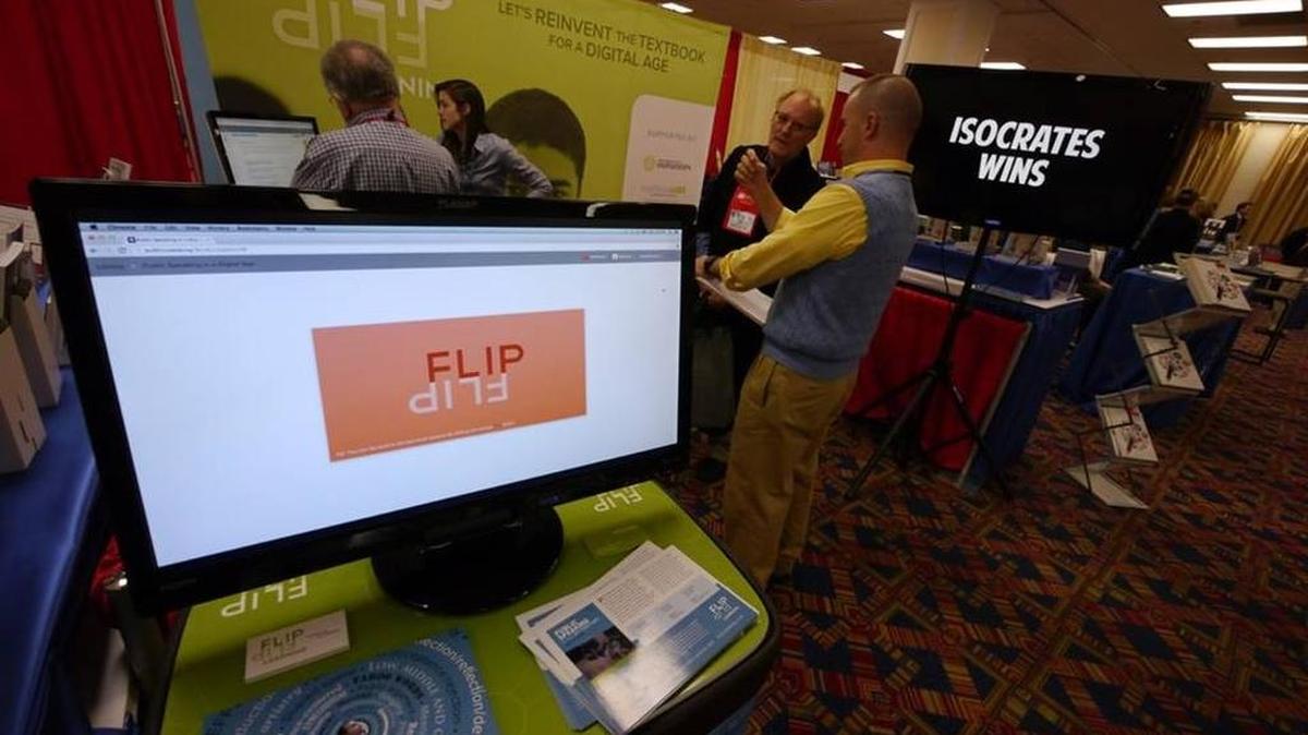 Flip Learning publishes interactive, Web-based textbooks for secondary and higher education.