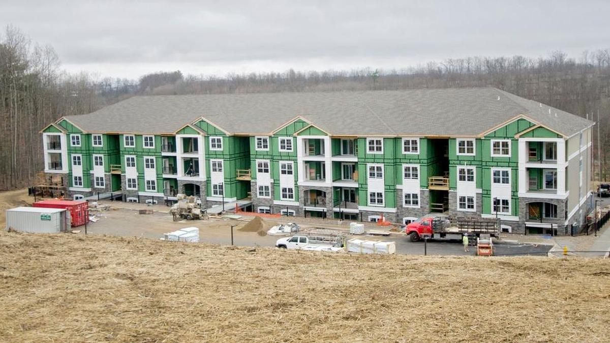 Highwoods at Toftrees apartments is under construction and is expected to be complete by summer.