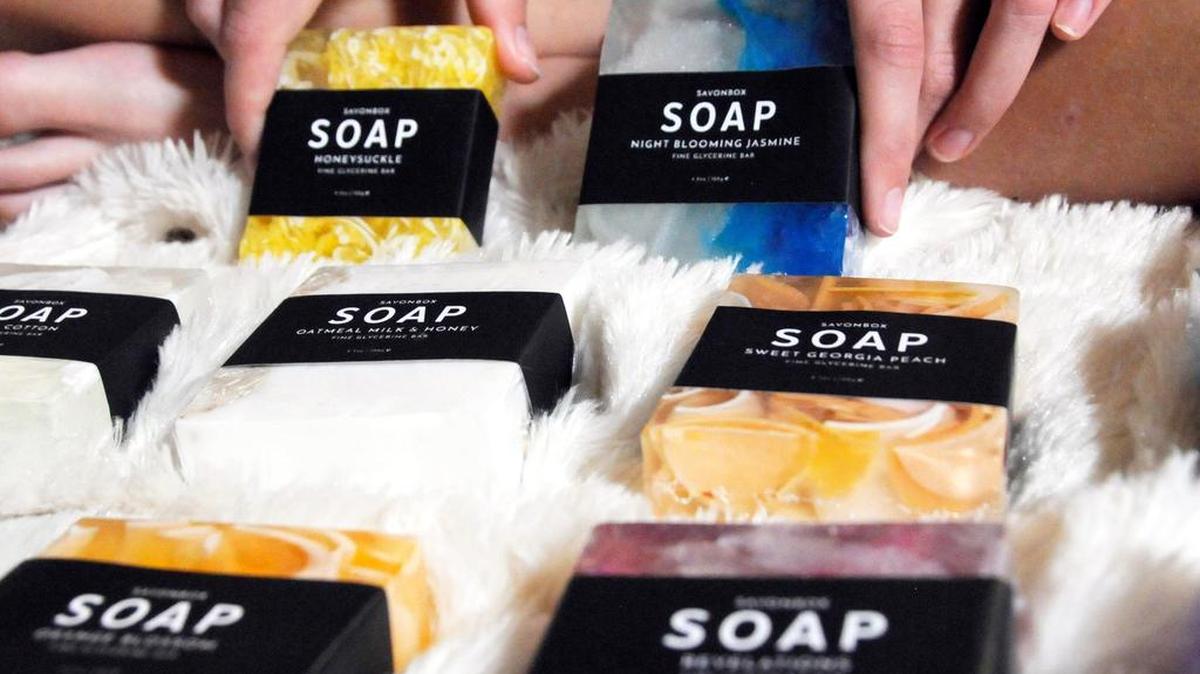 Savonbox creates and sells about 300 luxury bath and spa products.